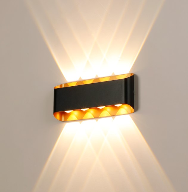 8310845 اب داون عيون اسود+ذهبي SEPSAN IP65 3K 8W## 