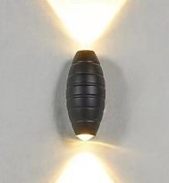 8370605 اب داون اسود بيضاوي SEPSAN IP65 3K 6W##    