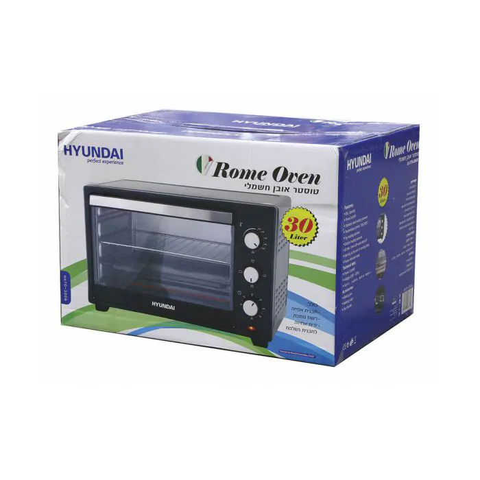 [00097580 ] HATO-300B فرن كهرباء اسود HYUNDAI 30L 1600W ## 