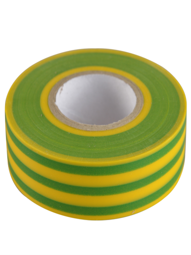 [00000155] 9909 - تب لاصق اصفر مخطط  ## 