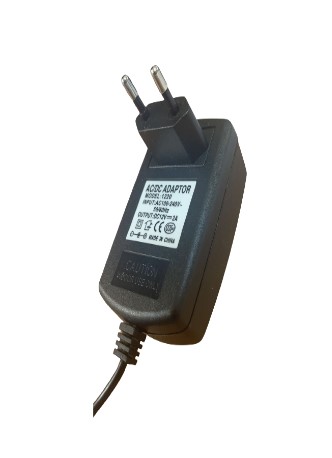 [00980190 ] 980190  محول حائط  كرتونة بيضاء 2A  12/2000MA $$   