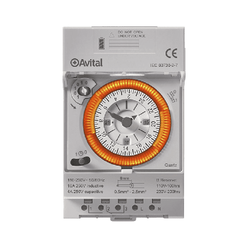 [00024370] TS2415  ساعة سبت مع ريزرف - افيتال TB-370 ## 