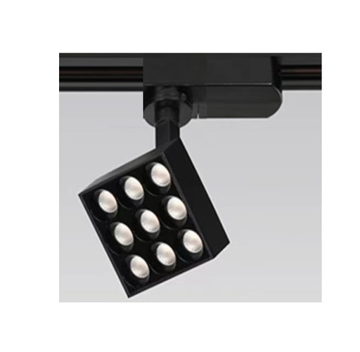 [002243-7 ] TR05-SQ سبوت تراك مربع اسود  ALEX ## 