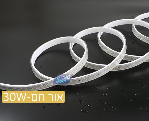 [00801390] 801390 كابل مضيء مطري 30W/M 120LED 3K سول SOUL× 