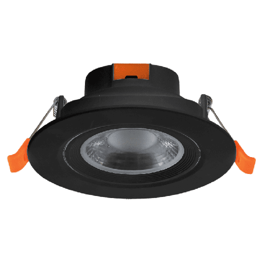 [0643.061] DL3CCT6BR سبوت اسود COB  6W لومينوس 3طقات × 