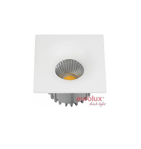 [00006.41 ] DL-MS4WH/WW سبوت مربع ميني 3000K 4W COB يورولوكس× 