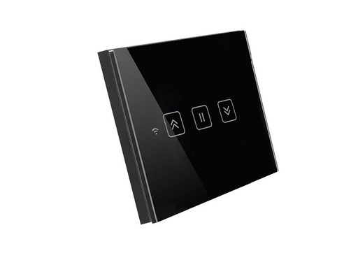 [02024812] WF3-SHUTER-10A مفتاح اباجور BK ذكي اوميجا لعلبة /3 