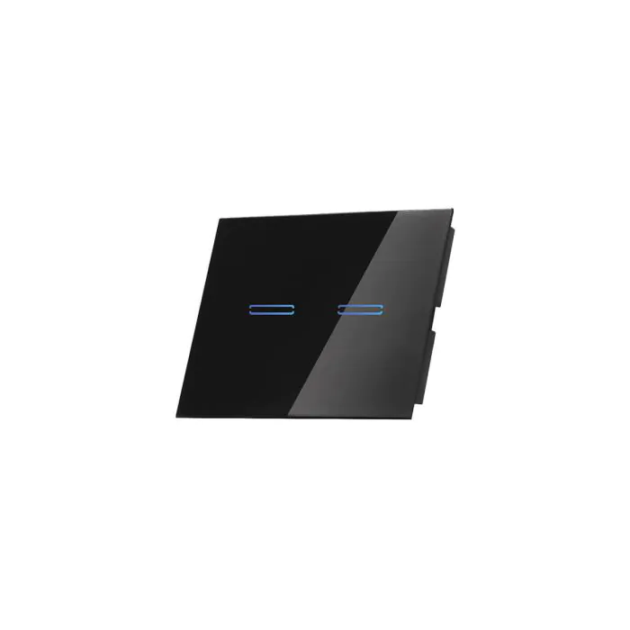 [00131468] SW-3GEV2/B مفتاح /2 اسود ذكي لعلبة /3 SEMICOM ## 
