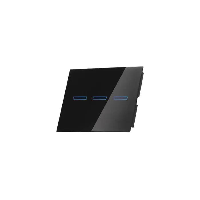 [00131475 ] SW-3GEV3/B مفتاح /3 اسود ذكي لعلبة /3 SEMICOM ## 