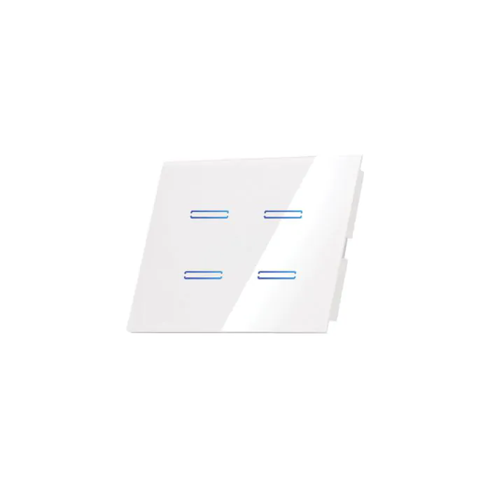 [00131338] SW-3GEV4/W مفتاح /4 ابيض ذكي لعلبة /3 SEMICOM ## 