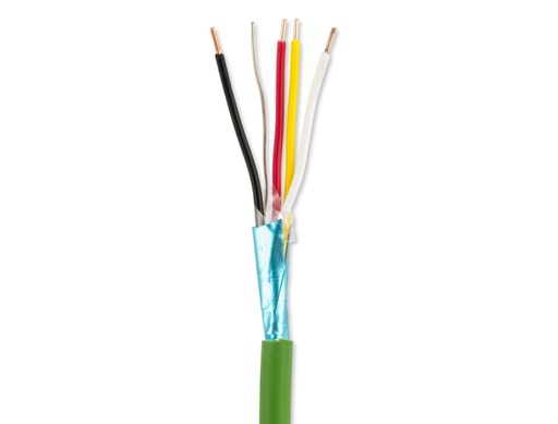 [00002208] 55700109061 كابل تحكم اخضر  2*2*0.8 KNX ##
