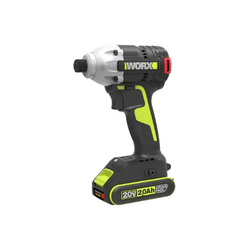 [00886936 ] WU290.3 مفريجاه امباكت مع بطاريتين  
 WORX 20V 4Ah+2Ah ##  