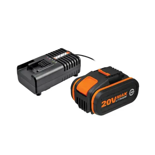 [00311171] WA3604 شاحن سريع مع بطارية WORX 20V 4Ah ## 