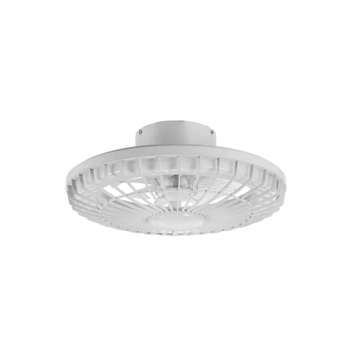 [ ] 323123/WH مروحة سقف انارة مع ريموت ابيض SEMICOM ALASKA 48" CCT 30W ## 