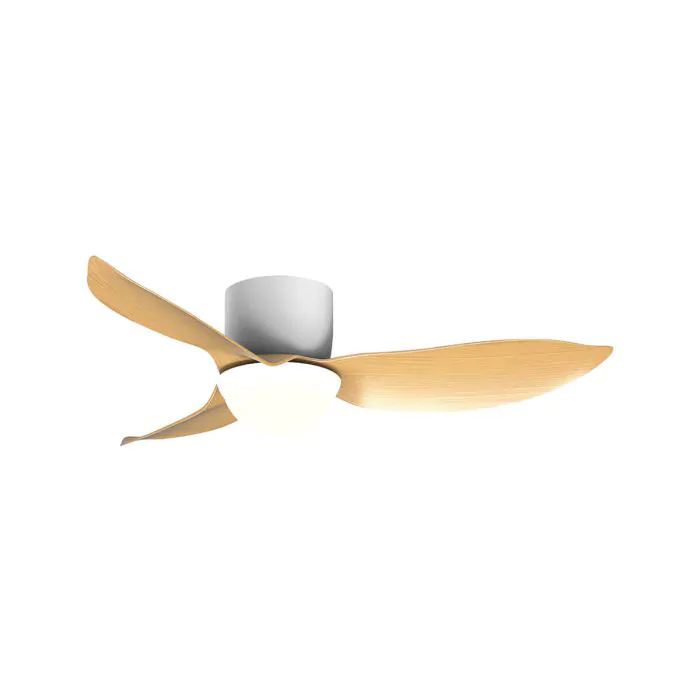 [ ] SM-3921WW46/20CT مروحة سقف انارة مع ريموت ابيض + خشبي SEMICOM FEEL 46" CCT 20W ## 