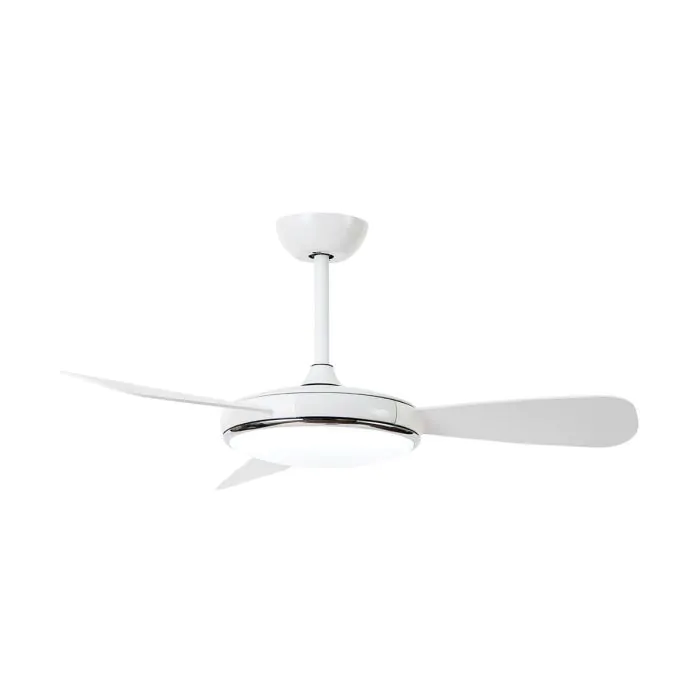 [ ] INT-F6661AW42/32CT مروحة سقف انارة مع ريموت ابيض SEMICOM ROY 42" CCT 32W ## 