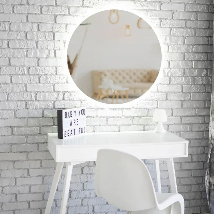 [00119893] SM-M2R26/20CT مراة لد مدورة SEMICOM 20W 80CM ## 