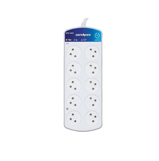 [6904410 ] DPS-10S3 حماية برق موزع /10 مع انتظار 3.5 دقائق مع كابل 1 متر DEKO ## 