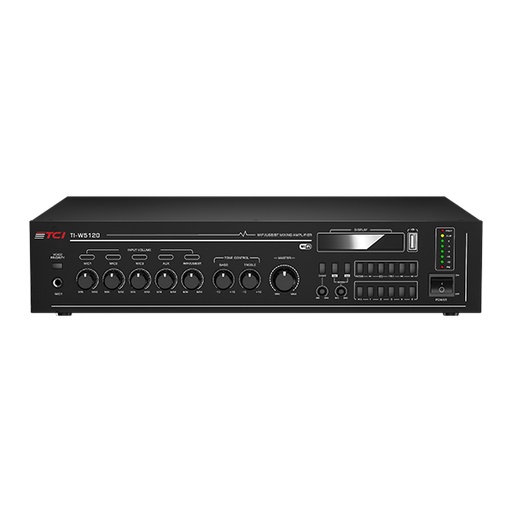 [TI-W5120] TI-W5120 WIFI/USB/BT Mixer Amplifier 5 ZONE 120W 