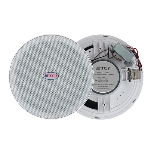 [TCI-206F ] TCI-206F 2-WAY Coaxial Ceiling Speaker 10W 