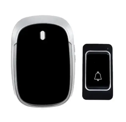 [JK000005] JK05-DC جرس اسود لاسلكي بطارية ستار STAR HAOTIAN##