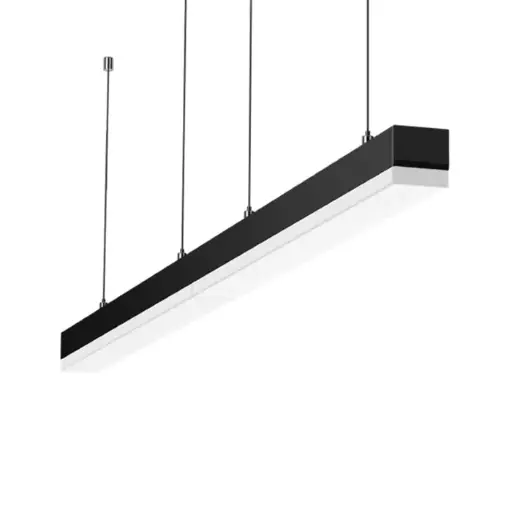 [00512829] MLD1018/B60CTانارة سقف اسود MEGAMAN 120CM 60W CCT