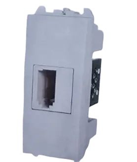[0075.504] SC28-RJ11/WH ابريز تلفون ابيض سميكوم ##