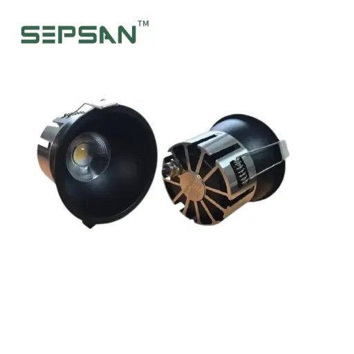 [00658121] 658121سبوت لد مطري  اسود SEPSAN 4CCT 12W  OCEANA ##