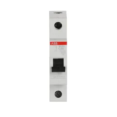 [00005.12] SH201-C20 قاطع  ABB 1*20A 6KA ##