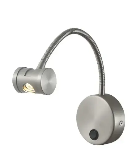 [00290294] 90294SATINوحدة انارة جنب شبات 3W 30K نكل GOLDEN##