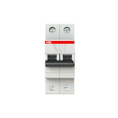 [0005.225] SH202-C25 قاطع  ABB 2*25A 6KA ##