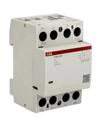 [04040062] ESB40-22N-062 كونتاكتور ABB 40A  2NO+2NC 4P ##