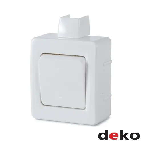 [00111013] 111013 درج خارجي ابيض  ديكو DEKO ##