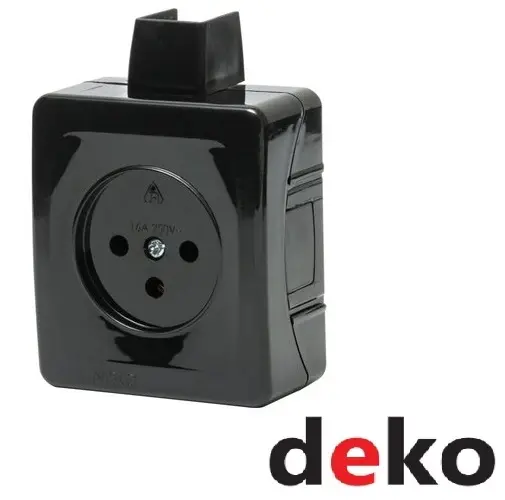 [00111021] 111021 ابريز خارجي اسود N1 ديكو DEKO ##