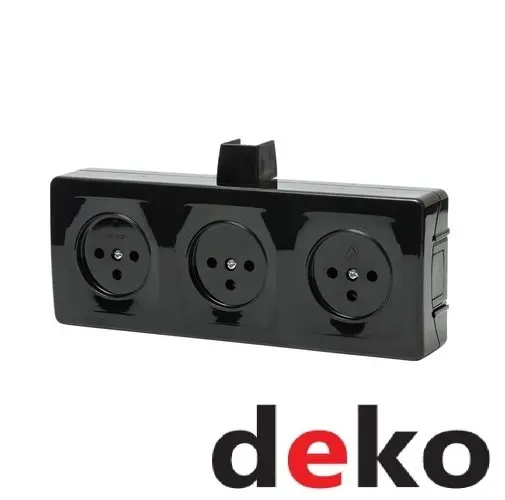 [00111023] 111023 ابريز خارجي اسود N3 ديكو DEKO ##