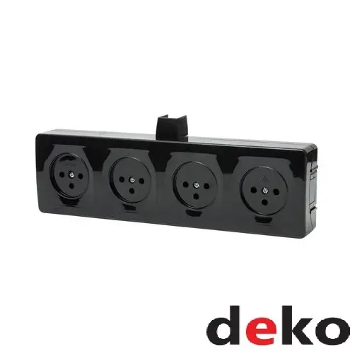 [00111024] 111024 ابريز خارجي اسود N4 ديكو DEKO ##