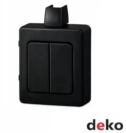 [00111018] 111018 مجوز خارجي اسود ديكو DEKO ##