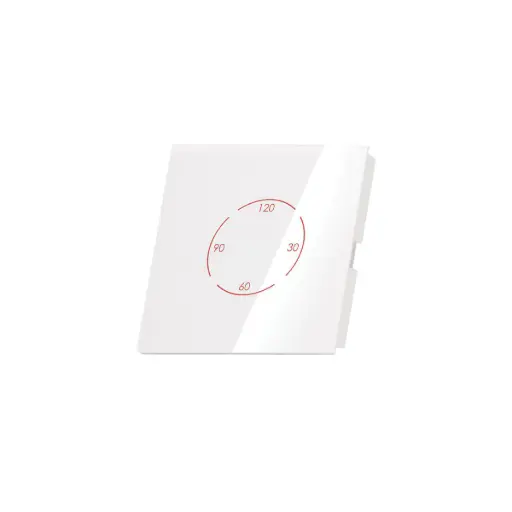 [02050483] SW-55D  مفتاح بويلر 55 زجاج ابيض SEMICOM WIFI ##
