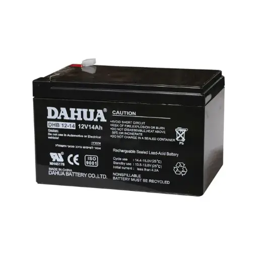 DHB12-12 بطارية SEMICOM DAHUA 12V 12AH ## 