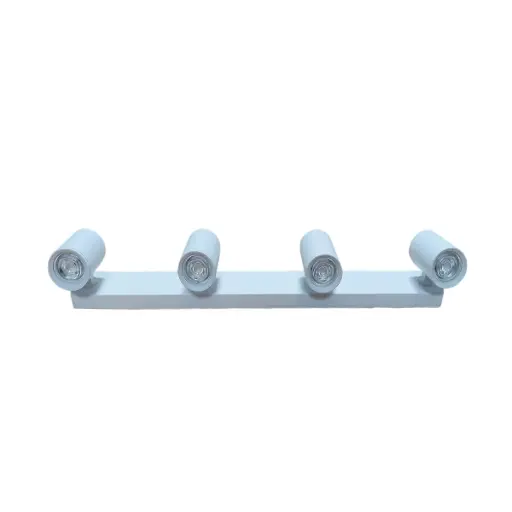 [00140088] SM-198GU/4WHوحدة انارة سقف تراك متحرك GU10ابيض/4