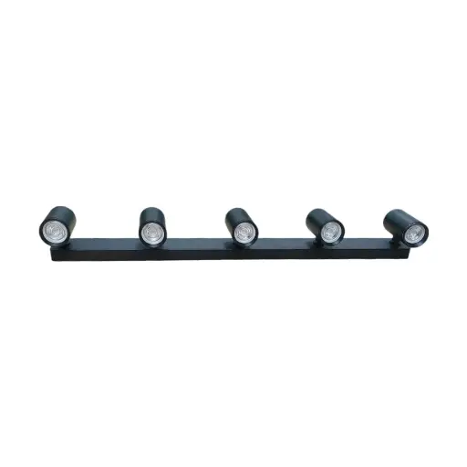 [00140095] SM-198GU/5BKوحدة انارة سقف تراك متحرك GU10اسود/5