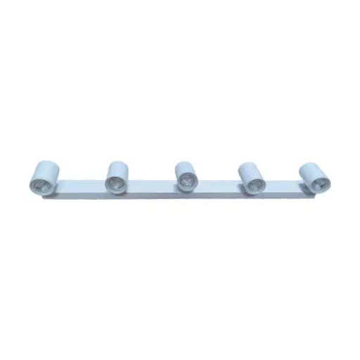 [00140101] SM-198GU/5WHوحدة انارة سقف تراك متحرك GU10اابيض/5