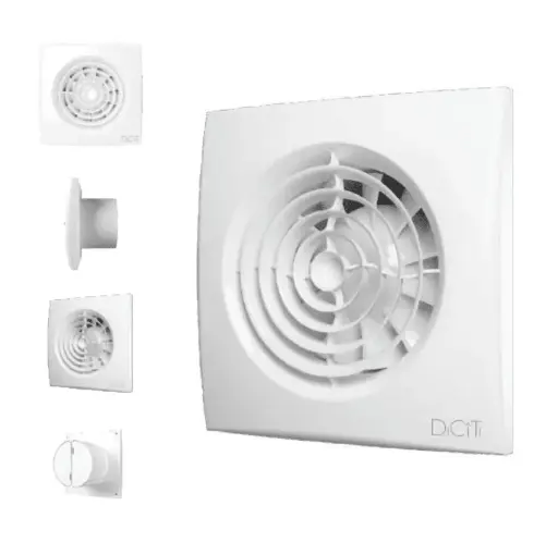 [00013754] 13754 شفاط 4" ابيض صامت   ERA ##