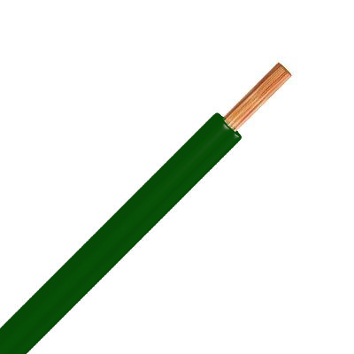 [08007508] H05V-K  سلك شعرات 0.75 ملم اخضر (( سعر المتر )) $$