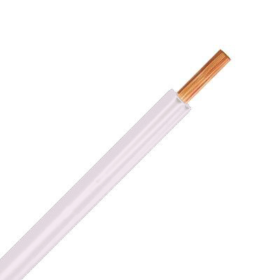 [08007501] H05V-K  سلك شعرات 0.75 ملم ابيض (( سعر المتر )) ## 