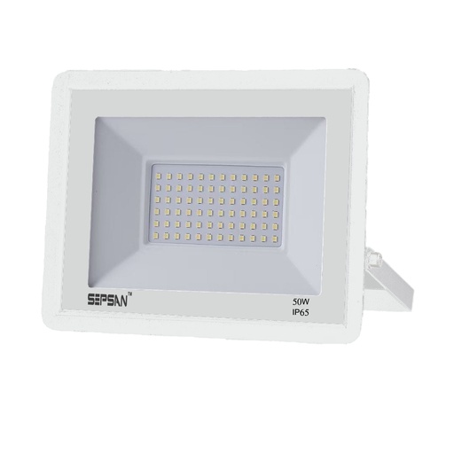 [04360501 ] 4360501 كشاف رفيع SMD SEPSAN LED 50W جسم ابيض ## 