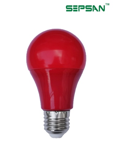 [00600109 ] 600109  لمبة لد احمر SEPSAN RED W9 سبسان (100)## 