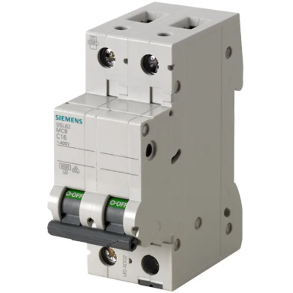 [00009726] 20017506  قاطع SIEMENS 1P+N  6A   2*6 ## 