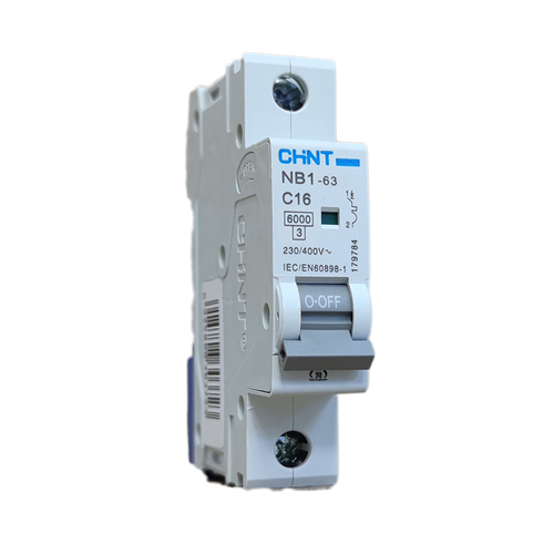 [0033.116 ] NXB-63 16/1/C 6KA قاطع CHINT 1*16A تيكن ## 