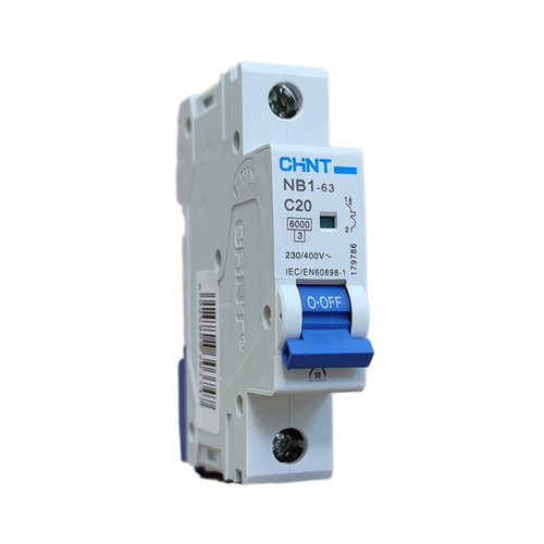 [0033.120 ] NXB-63 20/1/C 6KA   قاطع CHINT 1*20A تيكن ## 